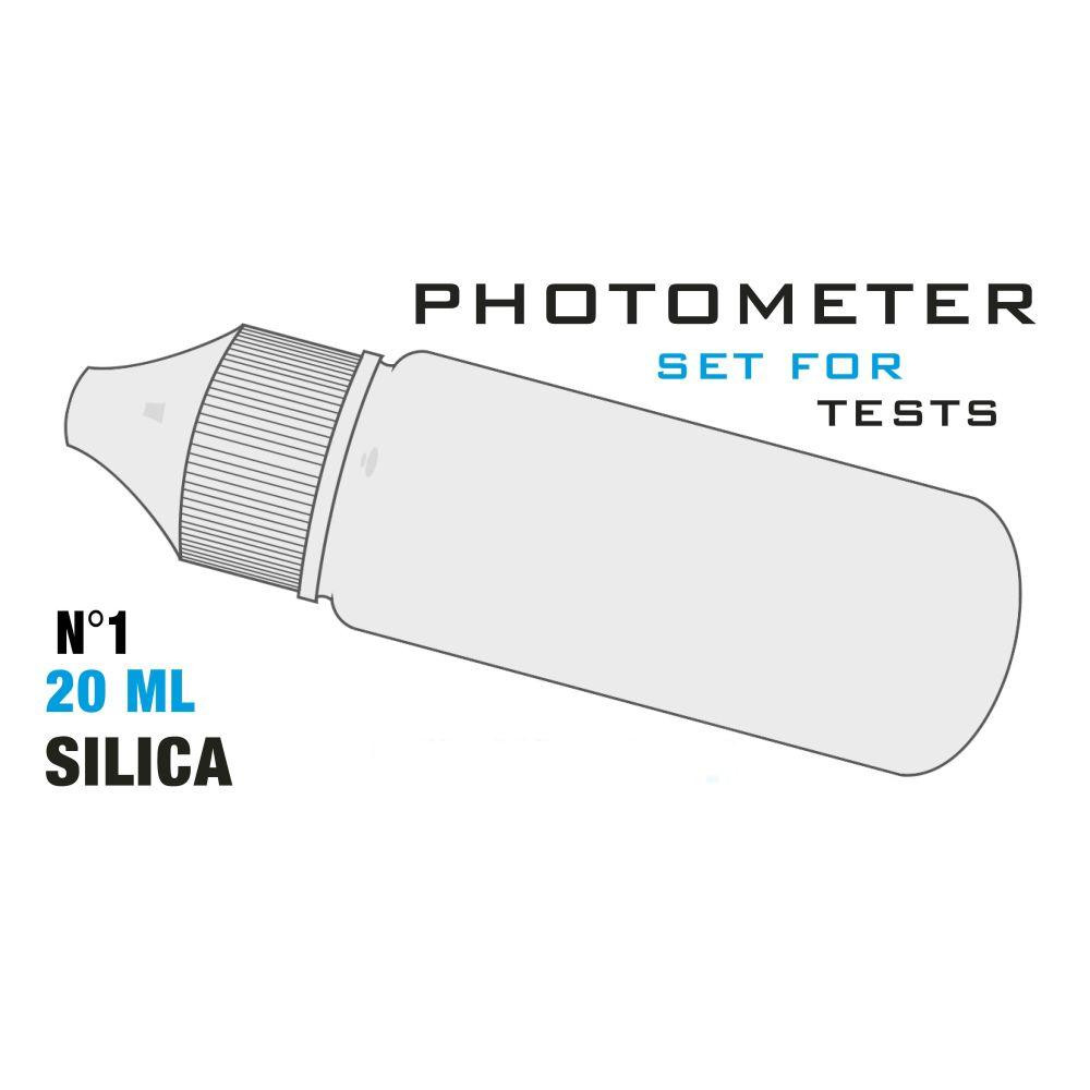  Рідина Silica LR 1 (Двоокис кремнію, 0 - 5 мг/л) 20 мл/тюб FlexiTester - зображення 1