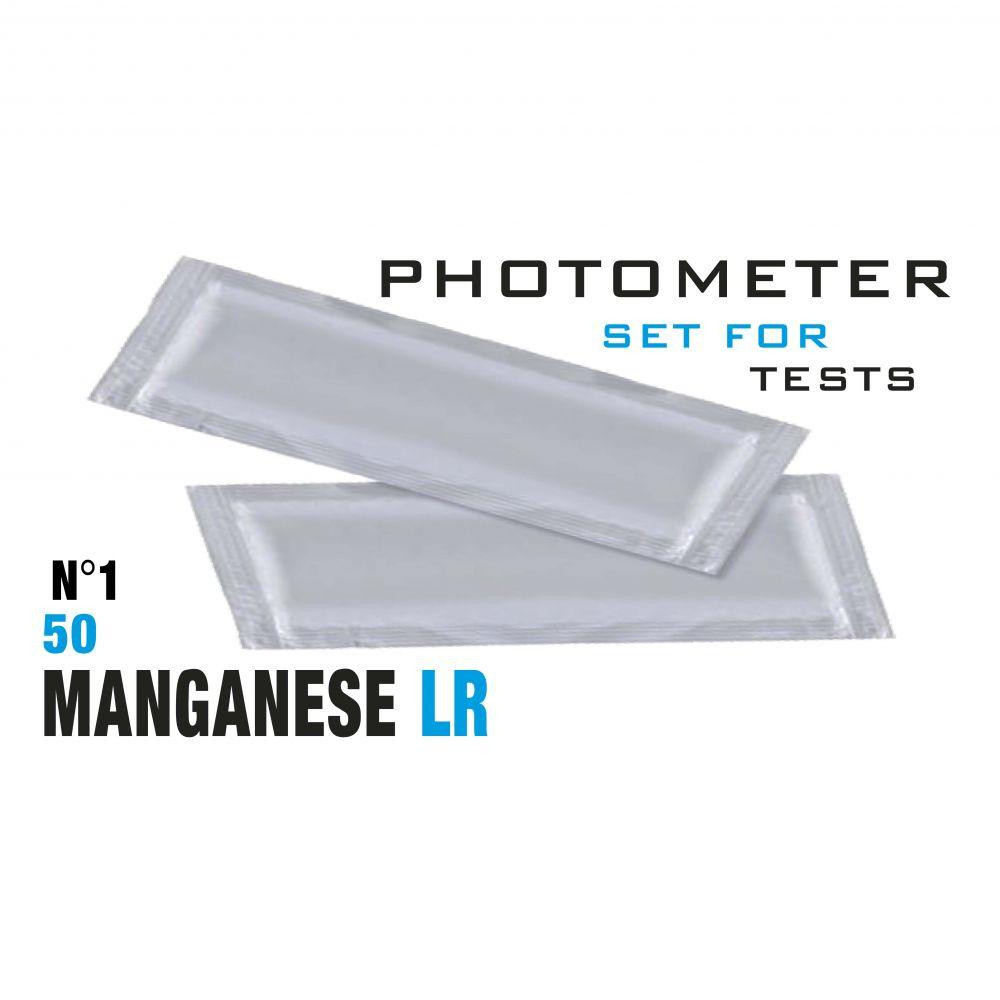  Порошок Manganese LR 1 (Марганець, 0.2 - 5 мг/л) 50 саше/уп. PramLab - зображення 1