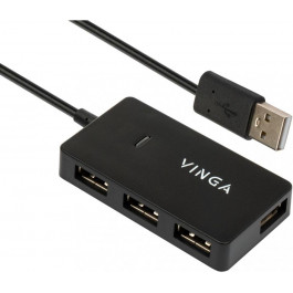   Vinga USB2.0 to 4xUSB2.0 Hub (VHA2A4)