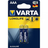 Varta AAA bat Alkaline 2шт LONGLIFE EXTRA (04103101412) - зображення 1