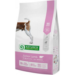   Nature's Protection Dog Junior with Lamb 7,5 кг NPS45747