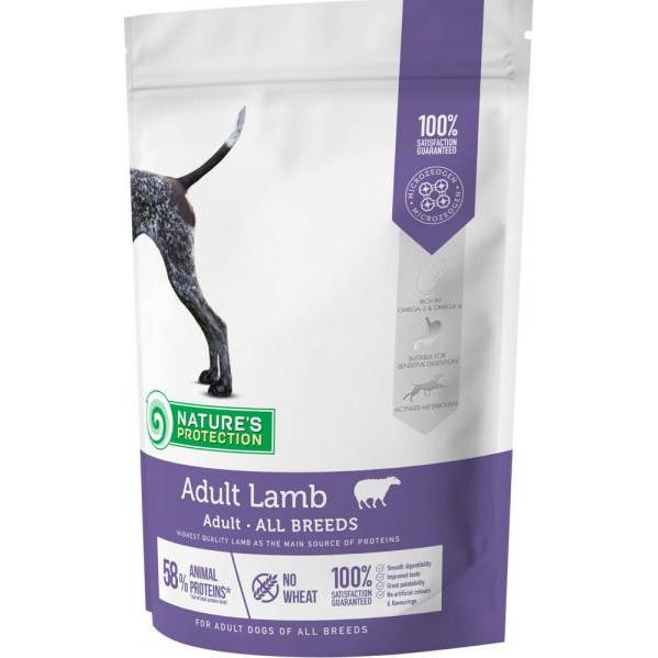 Nature's Protection Dog Adult with Lamb 18 кг (NPB46030) - зображення 1