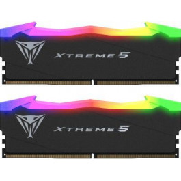   PATRIOT 32 GB (2x16GB) DDR5 7600 MHz Xtreme 5 RGB (PVXR532G76C36K)