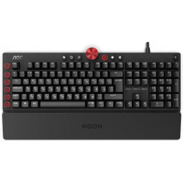   AOC AGK700 Gaming RGB Cherry MX Red Switch (AGK700DR2R)