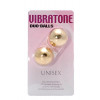 SevenCreations Вагинальные шарики Vibratone Duo-Balls золотистые (DT50482) - зображення 1