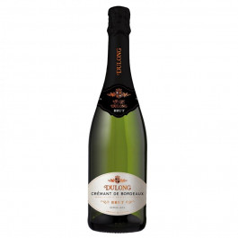   Dulong Вино ігристе Cremant De Bordeaux Brut, біле, брют, AOP, 11,5-12%, 0,75 л (3272810304341)