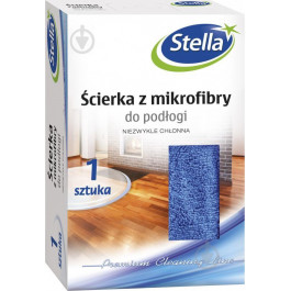   Stella Набір серветок  з мікрофібри для підлоги 50х60 см 1 шт./уп. синя (5903936005802)