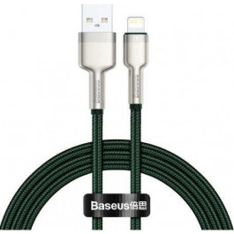   Baseus Cafule Metal Data Cable USB for Lightning 1m Green (CALJK-A06)