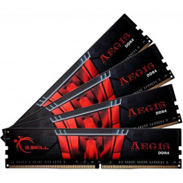   G.Skill 64 GB (4x16GB) DDR4 3200 MHz Aegis (F4-3200C16Q-64GIS)