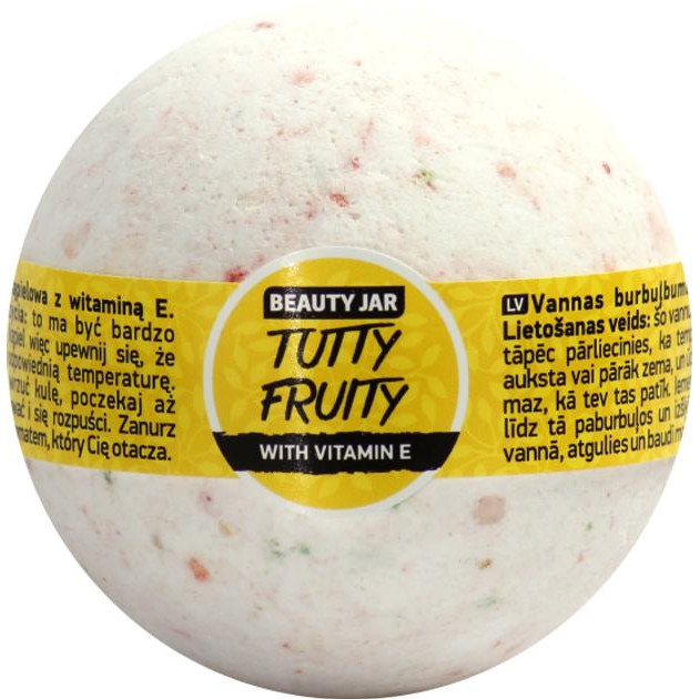 Beauty Jar Бомбочка для ванны  Tutty Fruity, 150 г (4751030830964) - зображення 1