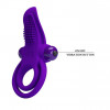 Pretty Love Vibro Penis Ring Purple (6603BI0768) - зображення 3