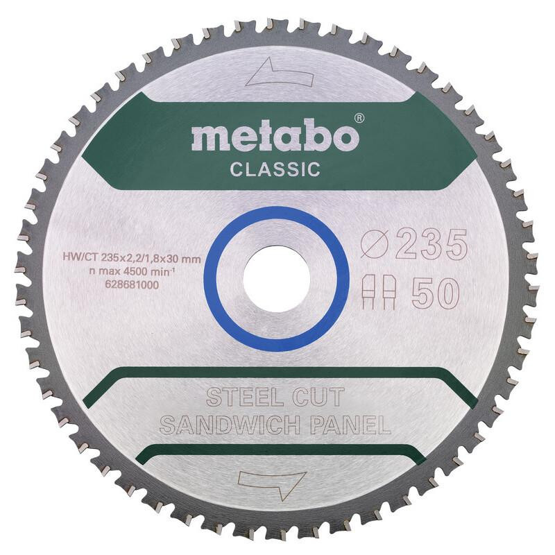 Metabo Steel cut/Sandwich panel Classic, 235x2,2/1,8x30 Z50 FZFA/FZFA 4° (628681000) - зображення 1