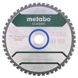   Metabo Steel cut/Sandwich panel Classic, 235x2,2/1,8x30 Z50 FZFA/FZFA 4° (628681000)