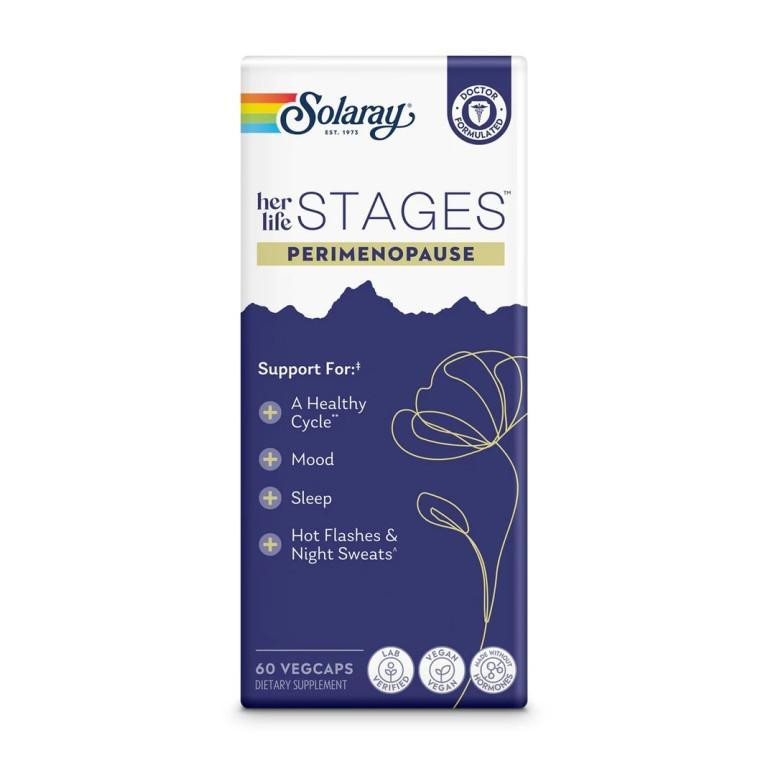 Solaray Her Life Stages Perimenopuase 60 VegCaps - зображення 1