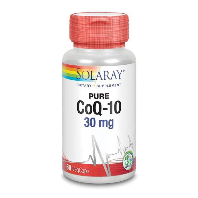 Solaray Pure CoQ-10 30 mg 60 Softgels - зображення 1