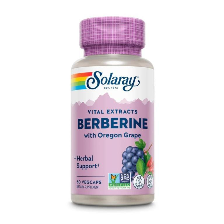 Solaray Berberine with Oregon Grape 60 VegCaps - зображення 1