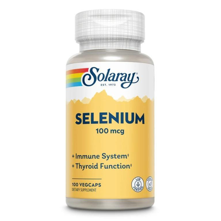 Solaray Selenium 100 mcg 100 VegCaps - зображення 1