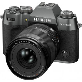   Fujifilm X-T50 kit 16-50mm f/2,8-4,8R LM WR Charcoal Silver (16828650)