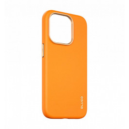   Blueo Чохол для iPhone 14 Pro - Blueo Leather Case with Magsafe, Orange (B52-I14POR)