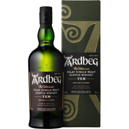 Ardbeg Віскі  10 років витримки 0,7 л 46% (5010494195286)