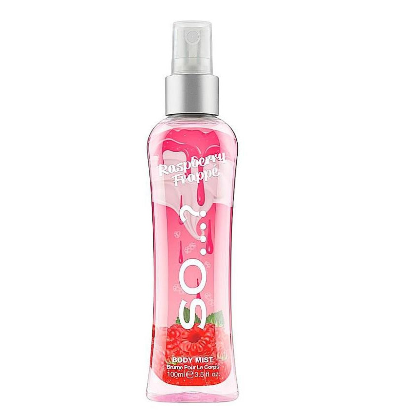 So...? Спрей для тіла Raspberry Frappe Body Mist So...? 100 мл - зображення 1