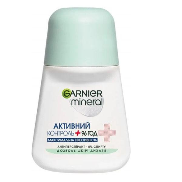 Garnier Антиперспирант  Mineral Активный Контроль+ роликовый 50 мл (3600542226523) - зображення 1