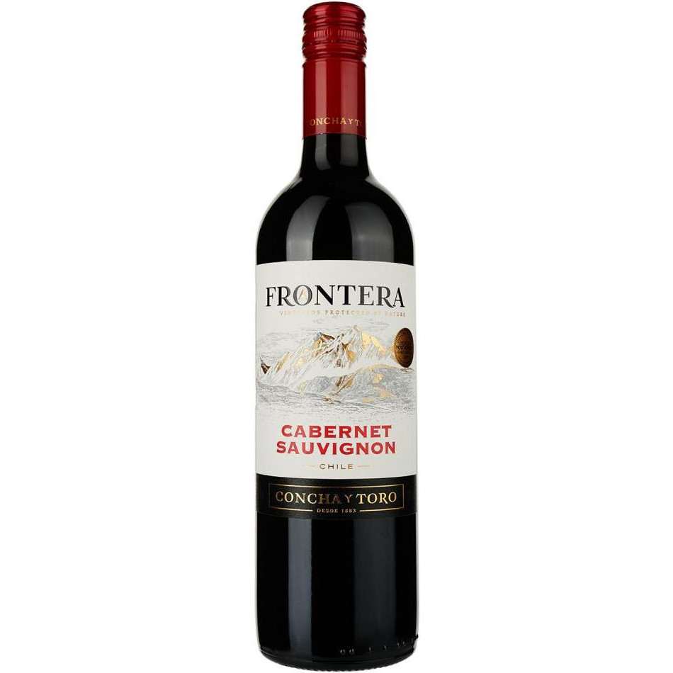 Frontera Вино Cabernet Sauvignon красное полусухое 0.75 л 13% (7804320559001) - зображення 1