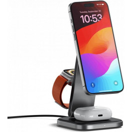   Satechi 3-in-1 Foldable Qi2 Wireless Charging Stand (ST-Q31FM-EA)