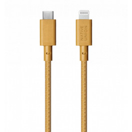   NATIVE UNION Belt Cable XL USB Type-C to Lightning 3m Kraft (BELT-CL-KFT-3-NP)