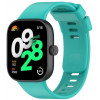 BeCover Силіконовий ремінець  для Xiaomi Redmi Watch 4 Turquoise (711504) - зображення 1