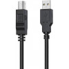 HP USB AM to BM 2m Black (DHC-PT100-2M) - зображення 1