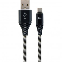   Cablexpert Premium USB2.0 AM/CM Black 2m (CC-USB2B-AMCM-2M-BW)