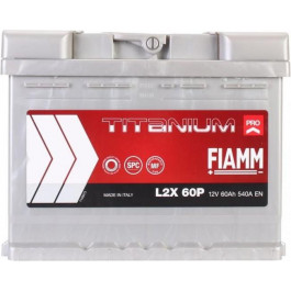   FIAMM 6СТ-60 Аз Titanium Pro (L2X 60P)