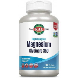   KAL High Absorption Magnesium Glycinate 350 160 VegCaps