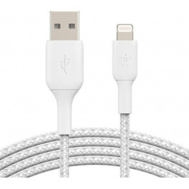   Belkin USB-A - Lightning 2m White (CAA002BT2MWH)