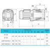 Rudes JET 110 насос - зображення 2