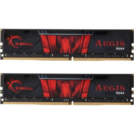   G.Skill 16 GB (2x8GB) DDR4 2400 MHz Aegis (F4-2400C17D-16GIS)