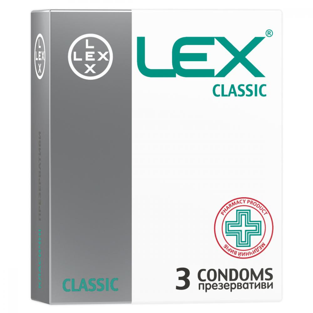 Lex Презервативи LEX Classic 3 шт (4820144770333) - зображення 1