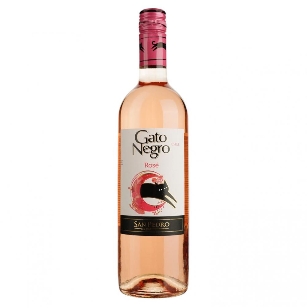 Gato Negro Вино Rose розовое сухое 0.75 л 13.4% (7804300120634) - зображення 1