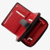 Visconti Кошелек   CD22 Ruby (black-red) женский кожаный черный с красным - зображення 9