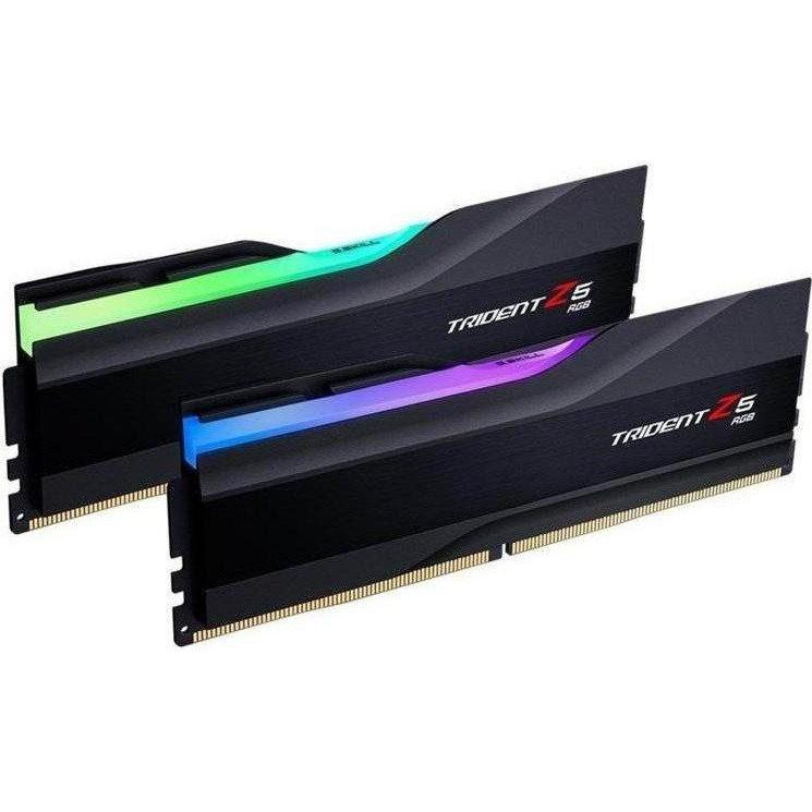 G.Skill 32 GB (2x16GB) DDR5 6000 MHz Trident Z5 RGB Black (F5-6000J4040F16GX2-TZ5RK) - зображення 1