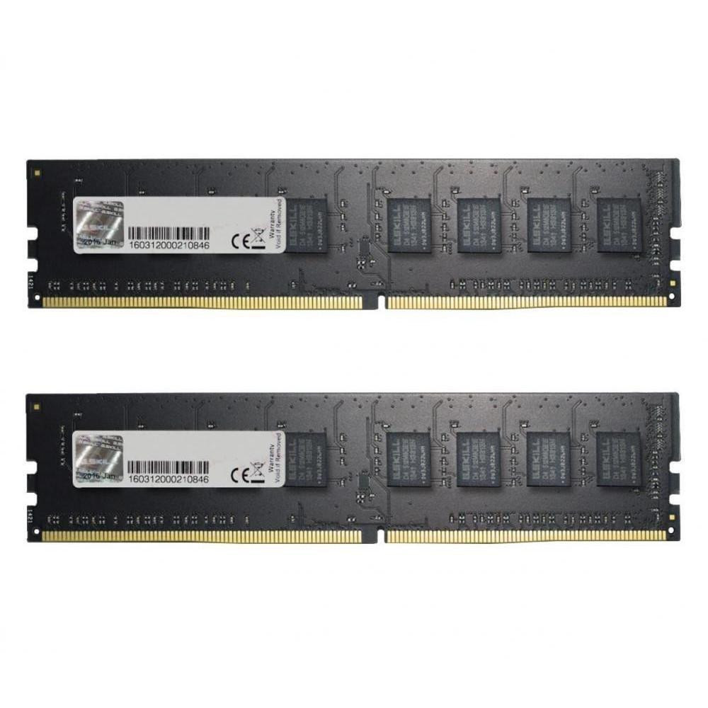 G.Skill 64 GB (2x32GB) DDR4 2666 MHz Value (F4-2666C19D-64GNT) - зображення 1