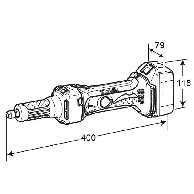 Makita DGD800Z - зображення 1