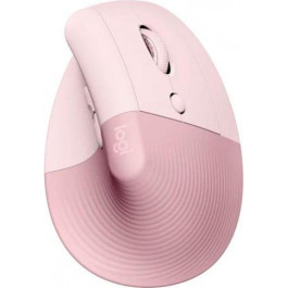   Logitech Lift Vertical Ergonomic Mouse Rose (910-006478)