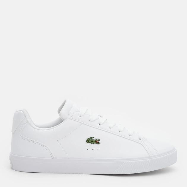 LACOSTE Жіночі кеди низькі  Lerond 745CFA0048-21G 40 (T6.5) 25.6 см Білі (5059862118366) - зображення 1