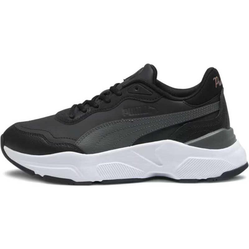 PUMA Женские кроссовки  Cassia 39391201 37 (4UK) 23 см  Black-Shadow Gray-Rose Gold (4065454931498) - зображення 1