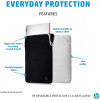 HP 15.6 Reversible Protective Black/Silver Sleeve (2F2K5AA) - зображення 2