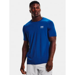   Under Armour Спортивна футболка чоловіча  Ua Hg Armour Fitted Ss 1361683-432 L Синя (195251314072)