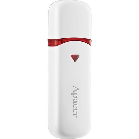 Apacer 16 GB AH333 White USB 2.0 (AP16GAH333W-1) - зображення 1