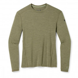   Smartwool Кофта мужская  Men's Merino 250 Baselayer Crew Boxed, Winter Moss Heather, S (SW SW016350.K661-S)